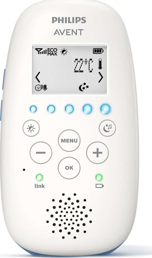 Νταντά Philips Philips Avent λευκό/μπλε - Ραδιοφωνική νταντά