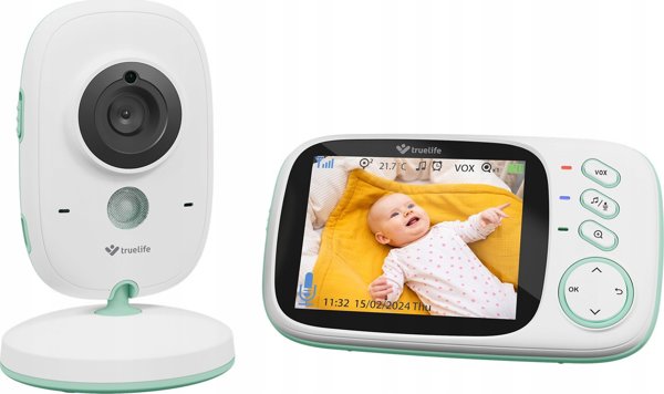 TrueLife NannyCam H32 Pro Ψηφιακό Βρεφικό Baby Monitor με Κάμερα και Οθόνη LCD