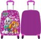 Nickelodeon Παιδική Βαλίτσα Ταξιδιού Paw Patrol, Σκληρή ABS, Ροζ, 48x32x23cm, 32L