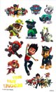 Ψεύτικα Τατουάζ Nickelodeon Paw Patrol Junior Χάρτινα 12 Τεμάχια