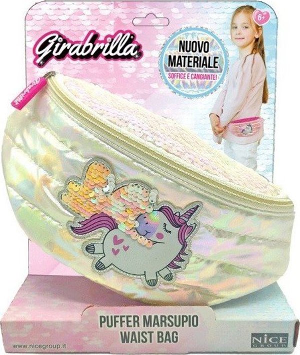 Τσαντάκι μέσης Nice Girabrilla λευκό