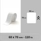 Niimbot Niimbot ετικέτες T 60x70mm 110τεμ Λευκές για B3S 13925459 6975746638746