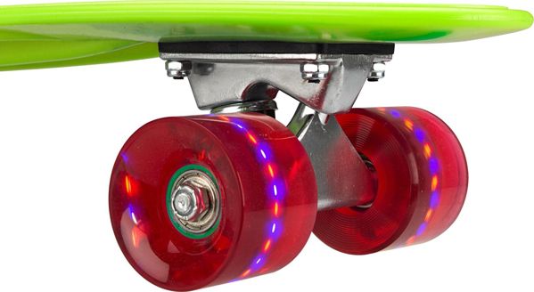 Ρόδες skateboard LED φωτιζόμενες Nijdam x4 uni