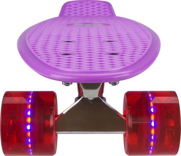 Ρόδες skateboard LED φωτιζόμενες Nijdam x4 uni