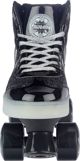 Nijdam Πατίνια Flashing Glitter and Glamour μαύρα μ. 35-36 (28366)