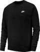 Nike Ανδρικό Φούτερ Nsw Club Crew μαύρο μέγεθος L (BV2662-010)