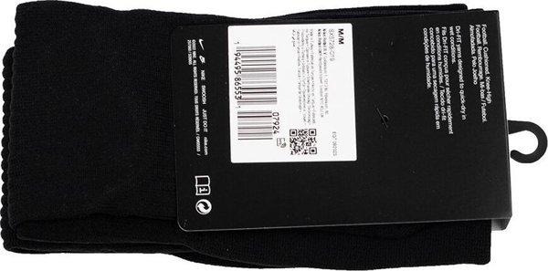 Nike Ποδοσφαιρικά Κάλτσες Nike Classic II Cush OTC Μαύρα SX5728 019 38-42