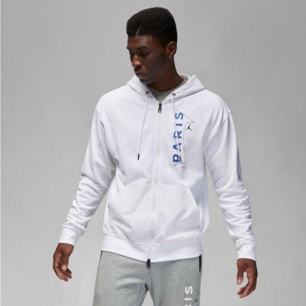 Φούτερ Nike PSG FLC FZ Jordan M DN6150-100, Μέγεθος: XXL