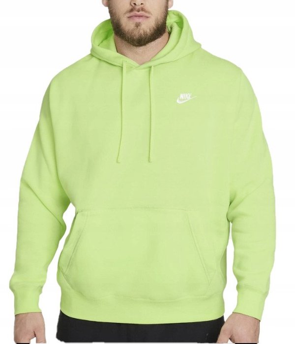 Nike vyriškas megztinis NSW CLUB HOODIE, žalias