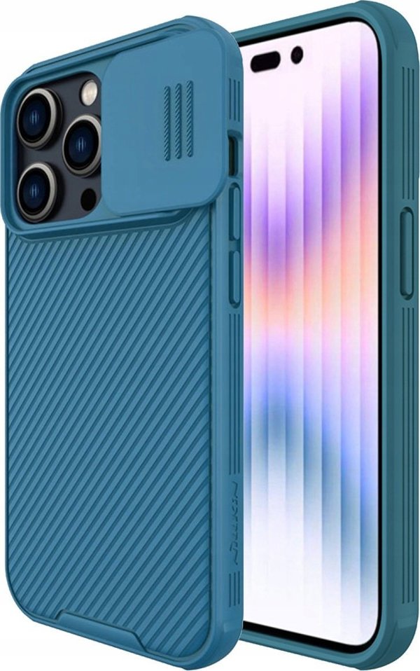 Θήκη Nillkin Camshield Pro Apple iPhone 14 Pro Max μπλε