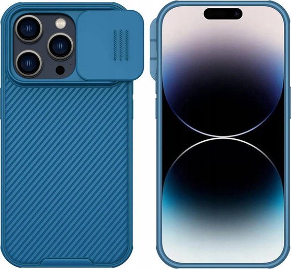 Θήκη Nillkin Camshield Pro Apple iPhone 14 Pro Max μπλε