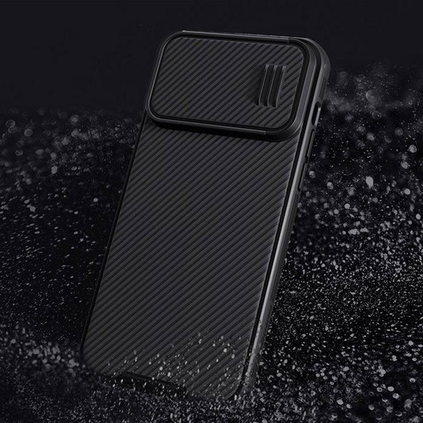 Θήκη Nillkin Nillkin CamShield S για iPhone 14 Pro Max θωρακισμένη θήκη προστασία κάμερας μπλε