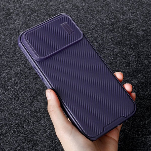 Θήκη Nillkin Nillkin CamShield S για iPhone 14 Pro Max θωρακισμένη θήκη προστασία κάμερας μπλε