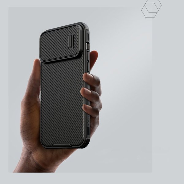 Θήκη Nillkin Nillkin CamShield S για iPhone 14 Pro Max θωρακισμένη θήκη προστασία κάμερας μπλε