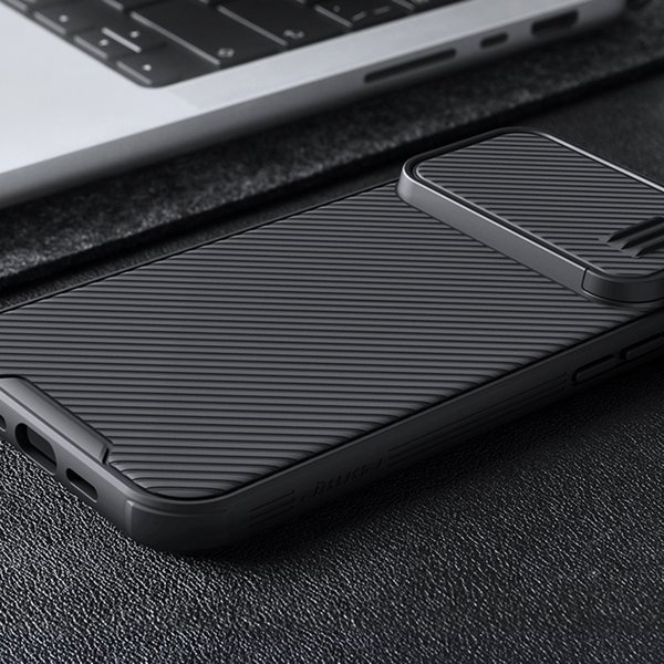 Θήκη Nillkin Nillkin CamShield S για iPhone 14 Pro Max θωρακισμένη θήκη προστασία κάμερας μπλε