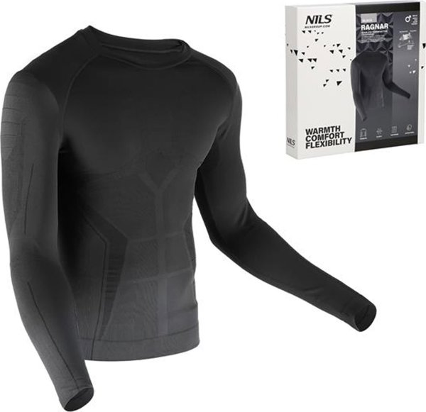 Nils Extreme BTK0060 ΘΕΡΜΟΕΝΕΡΓΗ ΜΑΥΡΗ ΑΝΔΡΙΚΗ ΜΠΛΟΥΖΑ L/XL RAGNAR NILS