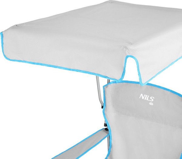 Nils Extreme NC3087 ΓΚΡΙ ΤΟΥΡΙΣΤΙΚΗ ΚΑΡΕΚΛΑ ΜΕ ΣΚΙΑΣΤΡΟ NILS CAMP