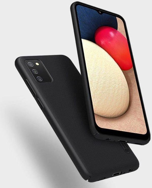 Nillkin Θήκη Nillkin Frosted για Samsung Galaxy A02s (Μαύρο) καθολικό