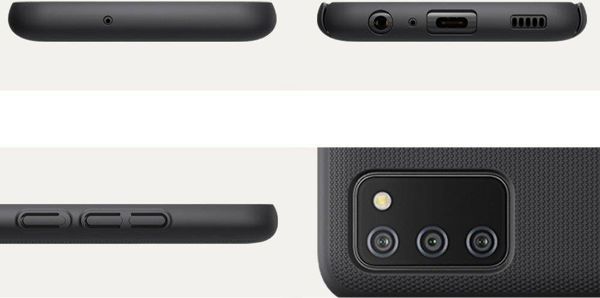 Nillkin Θήκη Nillkin Frosted για Samsung Galaxy A02s (Μαύρο) καθολικό