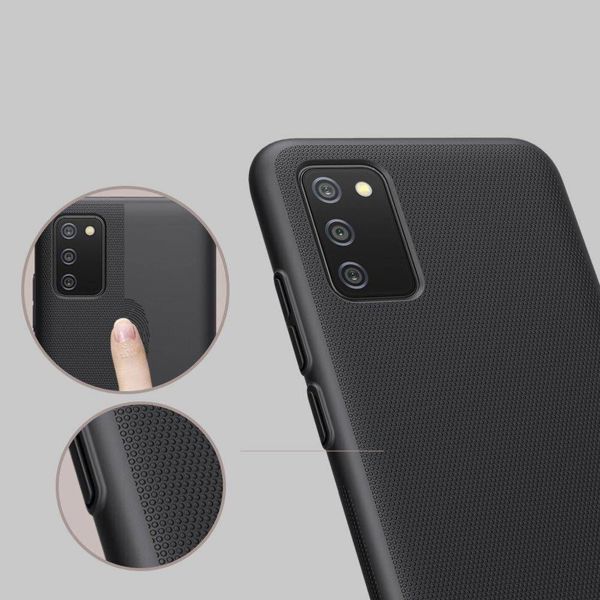 Nillkin Θήκη Nillkin Frosted για Samsung Galaxy A02s (Μαύρο) καθολικό