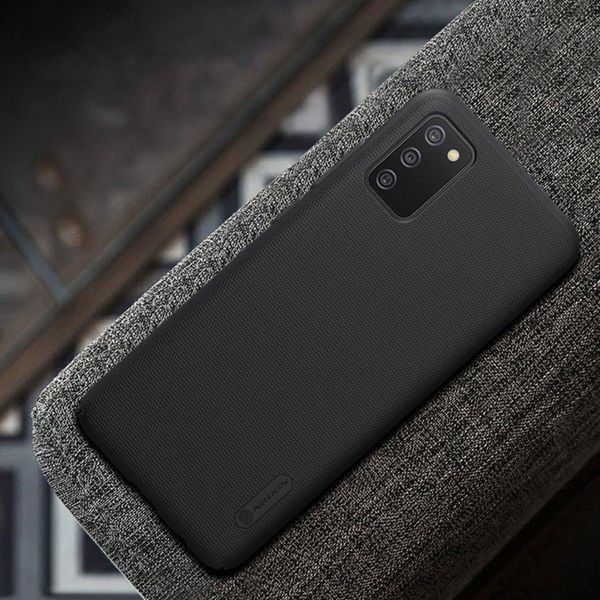 Nillkin Θήκη Nillkin Frosted για Samsung Galaxy A02s (Μαύρο) καθολικό