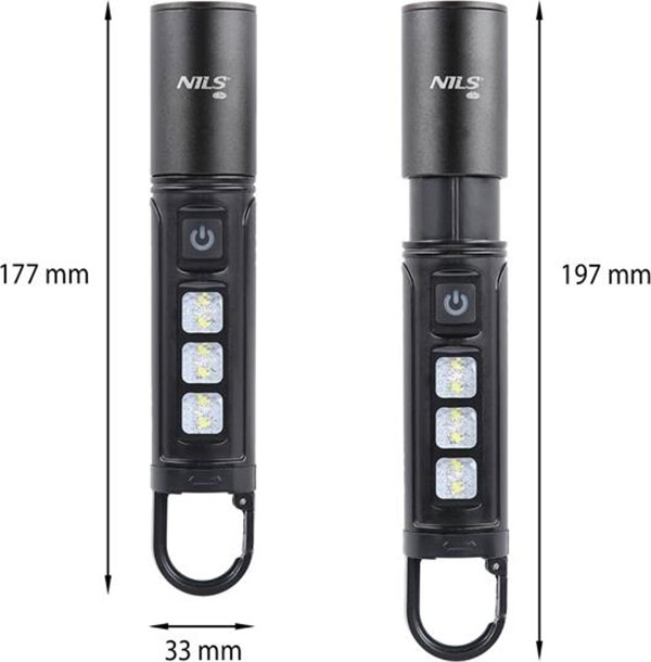 Φακός LED 800 LM Nils Extreme Nils Camp