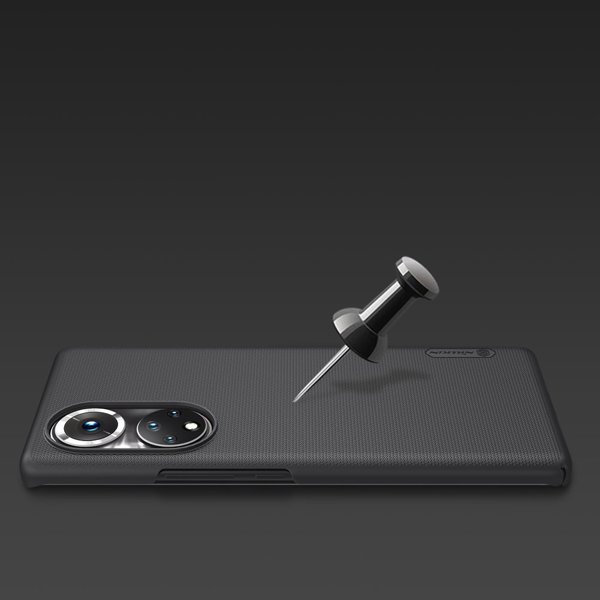 Nillkin Nillkin Super Frosted Shield Θήκη + Βάση Honor 50 Pro Μαύρο