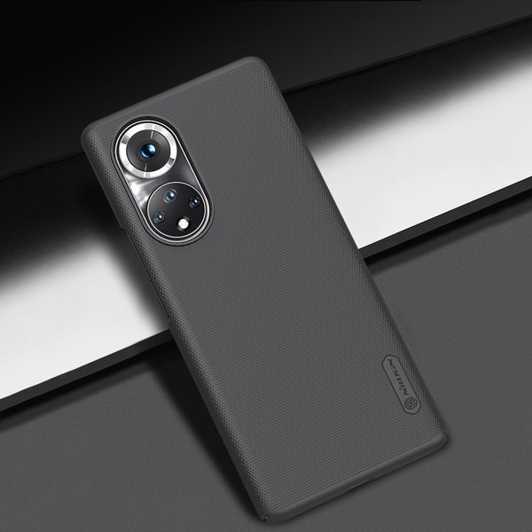 Nillkin Nillkin Super Frosted Shield Θήκη + Βάση Honor 50 Pro Μαύρο