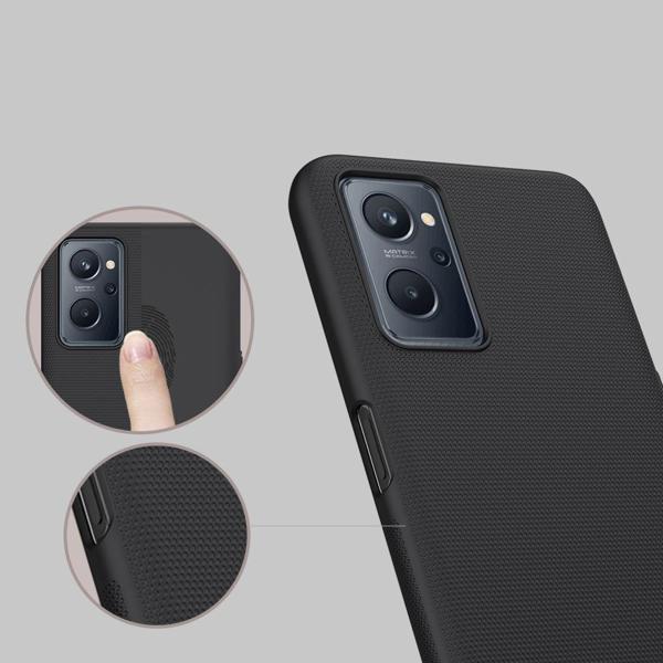 Nillkin Nillkin Super Frosted Shield Θήκη + Βάση Realme 9I Μαύρο