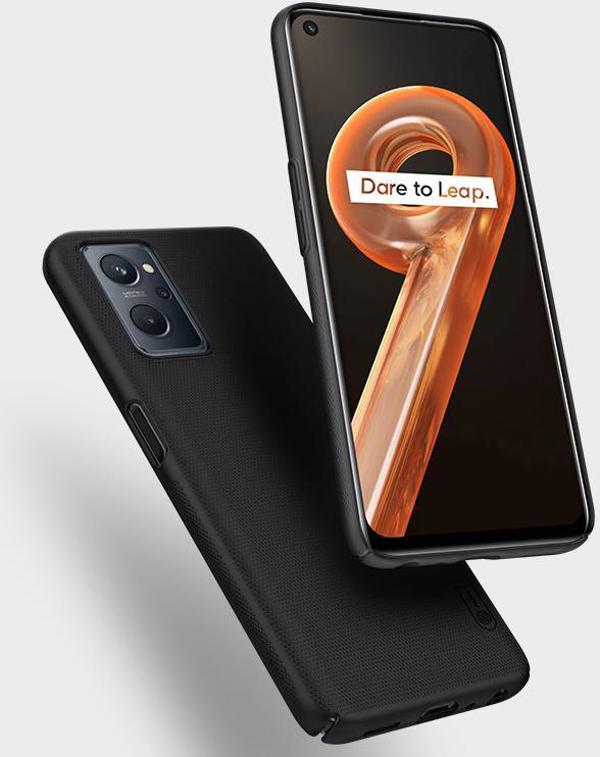 Nillkin Nillkin Super Frosted Shield Θήκη + Βάση Realme 9I Μαύρο