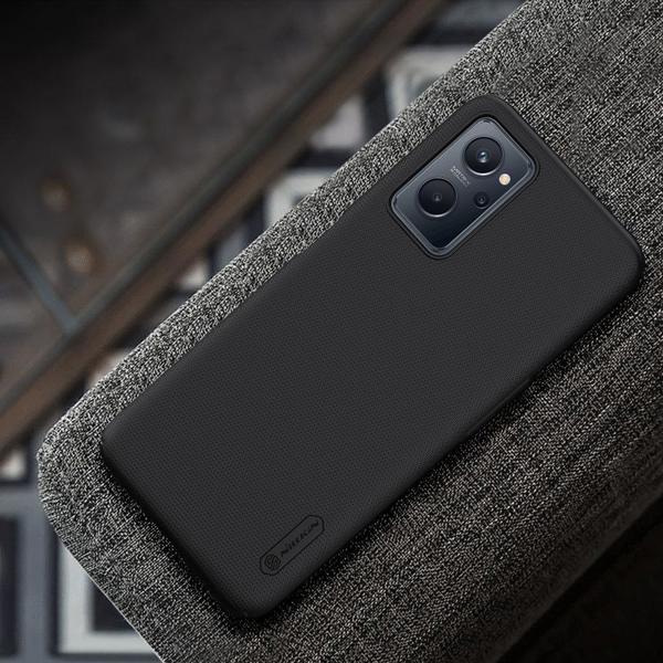 Nillkin Nillkin Super Frosted Shield Θήκη + Βάση Realme 9I Μαύρο