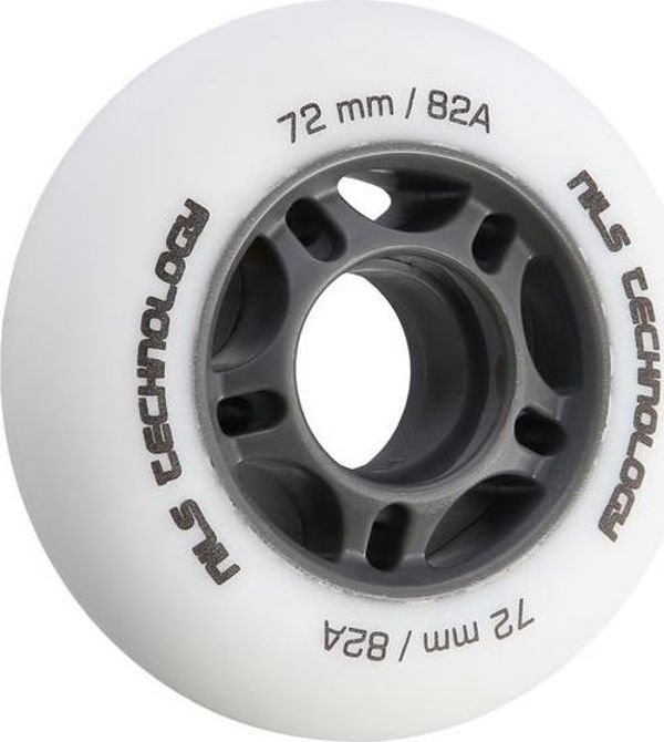 Nils Extreme PU 72x24 82A ΛΕΥΚΟΙ ΜΑΤ ΤΡΟΧΟΙ (4 τεμ.) NILS EXTREME
