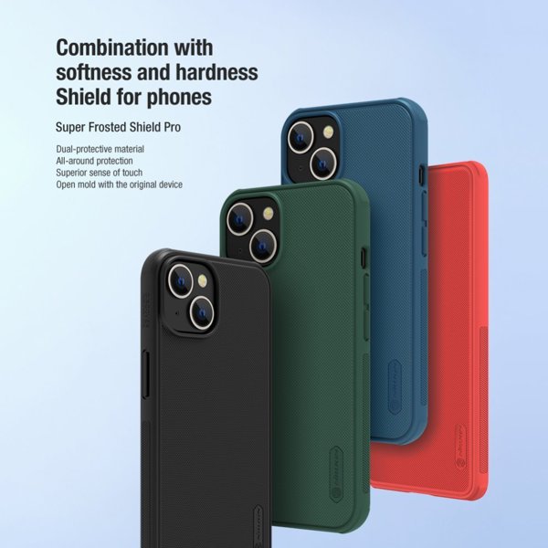 Nillkin Etui Nillkin Super Shield Pro Apple iPhone 14 Plus πράσινο