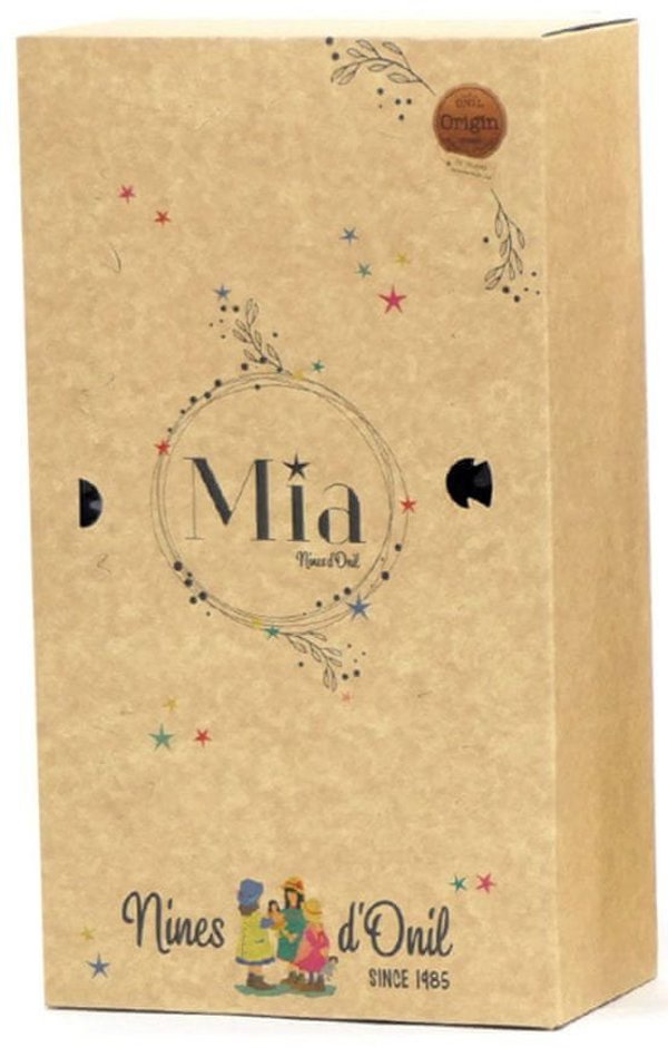 *****NINES κούκλα Joy 37cm καφέ κοτσίδα 30728