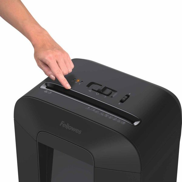 Fellowes LX85 Προσωπικός Καταστροφέας Εγγράφων, 12 Φύλλα, P-4, Τεχνολογία SafeSense®
