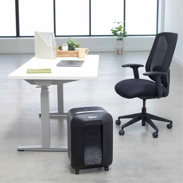 Fellowes LX85 Προσωπικός Καταστροφέας Εγγράφων, 12 Φύλλα, P-4, Τεχνολογία SafeSense®