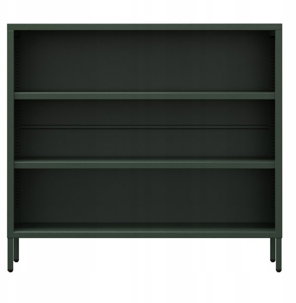 Χαμηλή Ράφι LUCA, 1000 x 900 x 350 mm, Μοντέρνο: Πράσινο Μπουκάλι