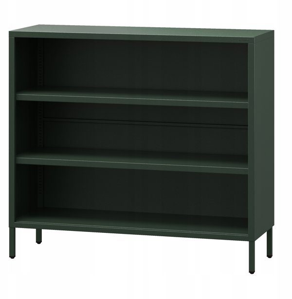 Χαμηλή Ράφι LUCA, 1000 x 900 x 350 mm, Μοντέρνο: Πράσινο Μπουκάλι