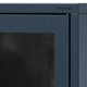 Niska witryna GINA, 800 x 1015 x 400 mm, Modern: granatowa