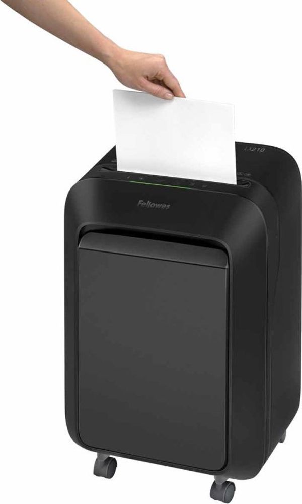 Καταστροφέας Εγγράφων Fellowes LX210 P-4, Τεχνολογία IntelliBar, Υψηλής Απόδοσης