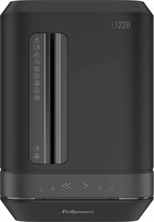 Καταστροφέας Εγγράφων Fellowes LX220 P-4, Τεχνολογία IntelliBar, Υψηλής Ασφάλειας
