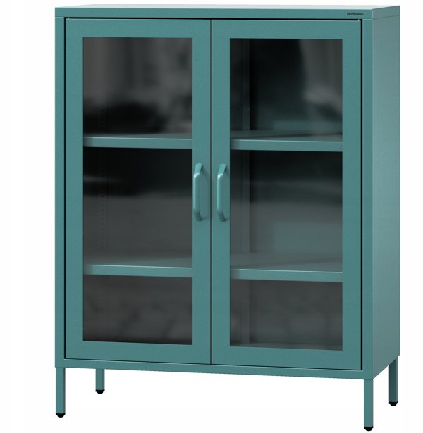Niska witryna GINA, 800 x 1015 x 400 mm, Modern: morska