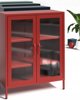 Niska witryna GINA, 800 x 1015 x 400 mm, Modern: morska