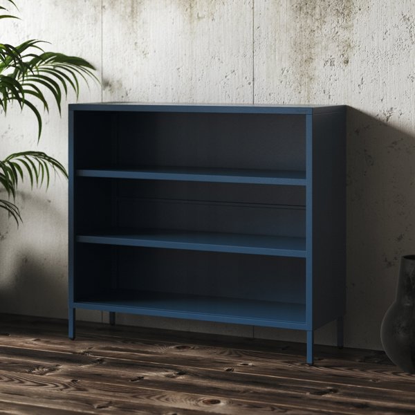 Χαμηλή Ραφιέρα LUCA, 1000 x 900 x 350 mm, Μοντέρνο: Μπλε Ναυτικό
