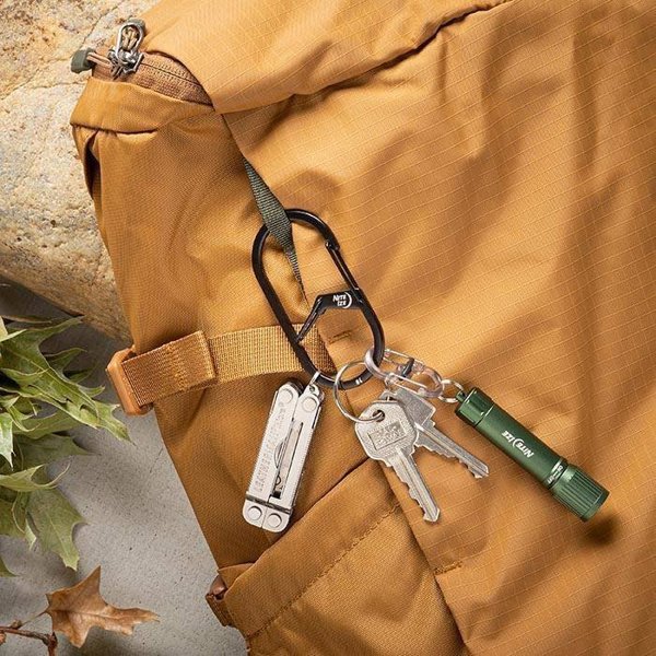 NiteIze G-Series Dual Chamber Carabiner #4 - Διπλό Καραμπίνερ Ασφαλείας