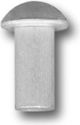Nitgoz NIT ALUMINIOWY PELNY Z LBEM KULISTYM 6.0*20MM [jm.KG] - 954 6*20 PLK