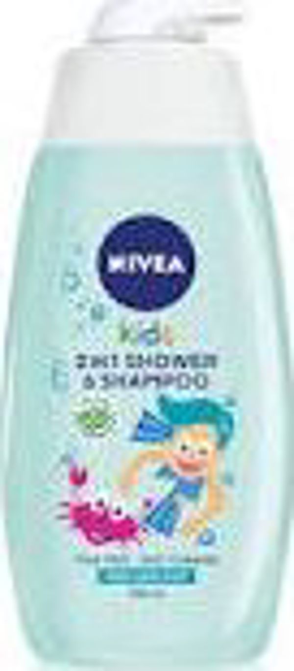 Nivea Kids 2in1 Αφρόλουτρο & Σαμπουάν με Άρωμα Μαγικού Μήλου 500ml