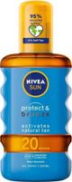 Nivea Sun Protect & Bronze Λάδι Μαυρίσματος SPF20 200ml – Ενεργοποίηση Φυσικού Μαυρίσματος