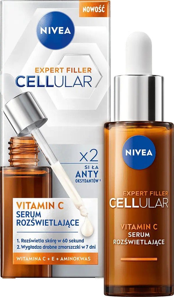 Ορός Nivea Cellular Expert Filler Vitamin C για λάμψη προσώπου 30ml