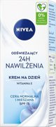Nivea Αναζωογονητική κρέμα ημέρας - 24ωρη ενυδάτωση για μικτές και κανονικές επιδερμίδες SPF 15 50ml 12015872 4005900935267